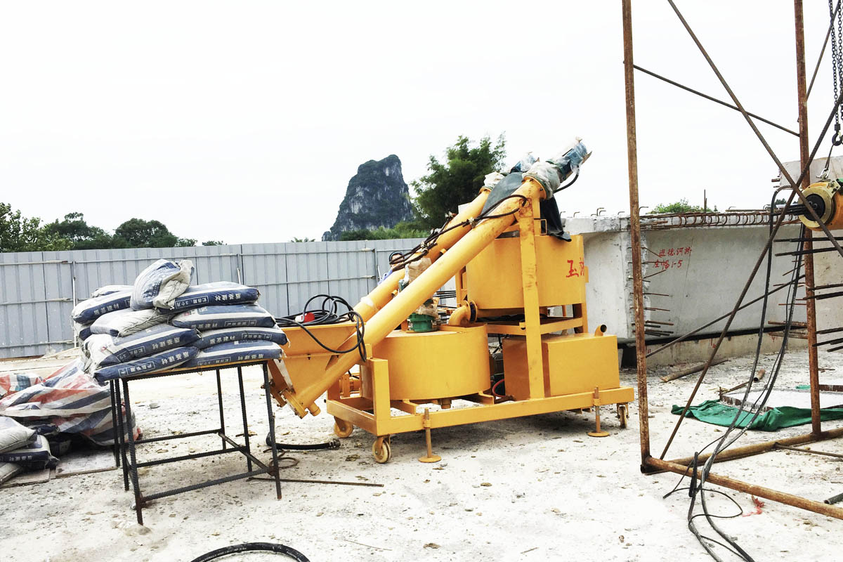 Grouting pump