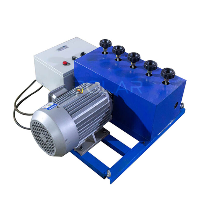 PC strand push machine