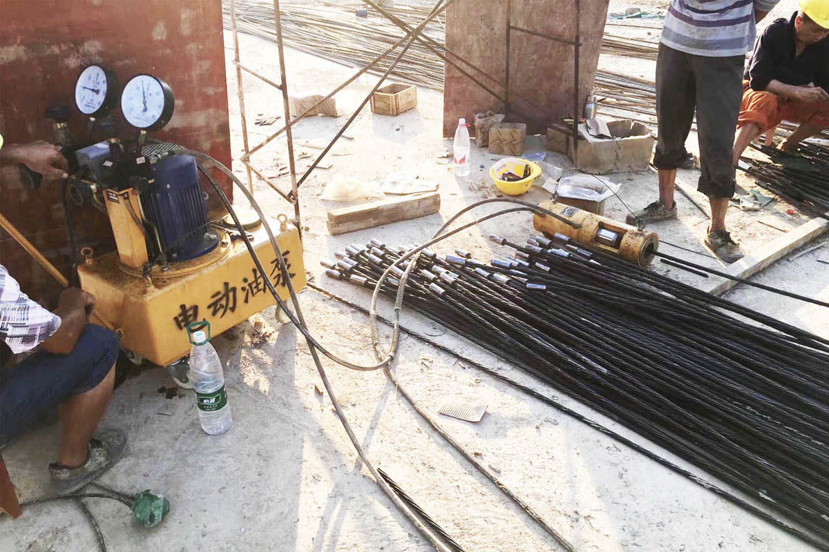 Post tensioning system
