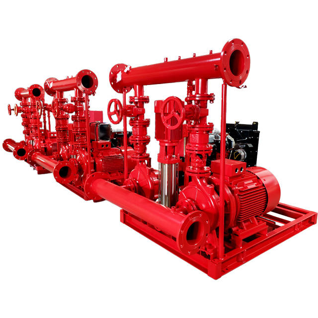 Fire fitting pump